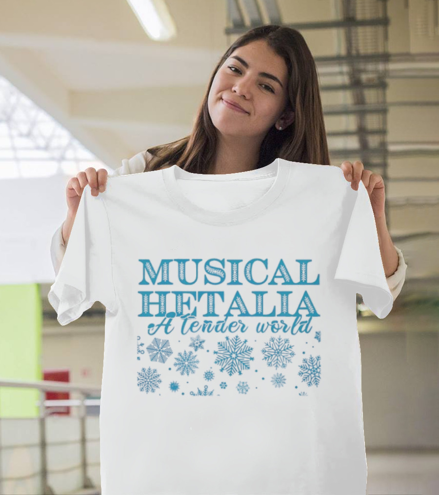 Musical Hetalia A Tender World Snowflower Celebration T-Shirt
