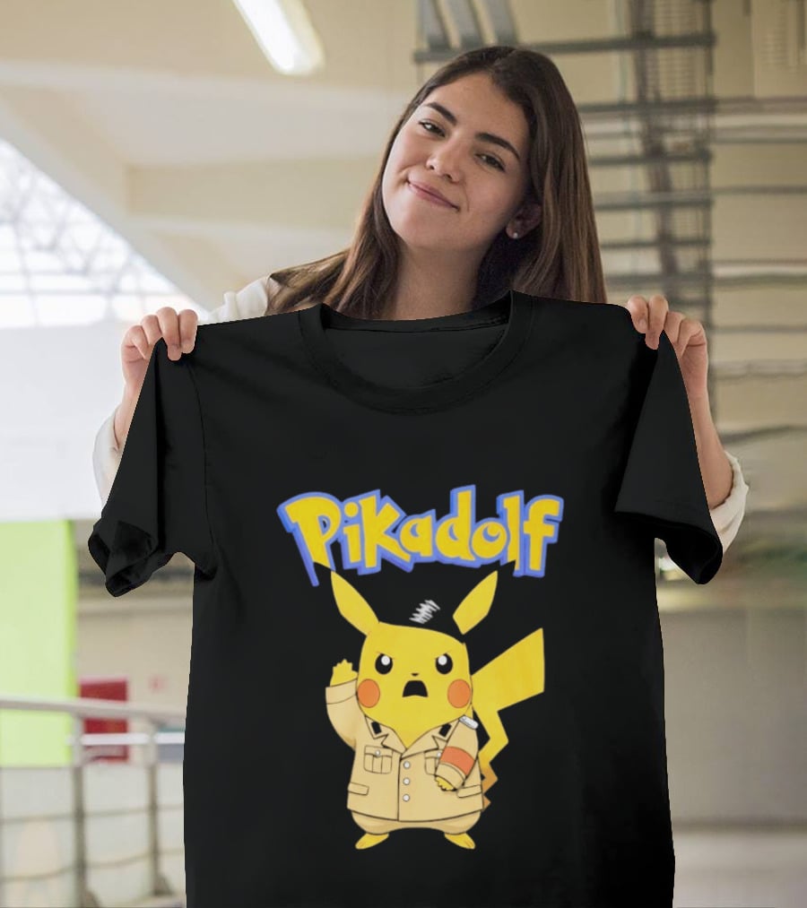 Pikadolf Pikachu Adolf Hitler T-Shirt