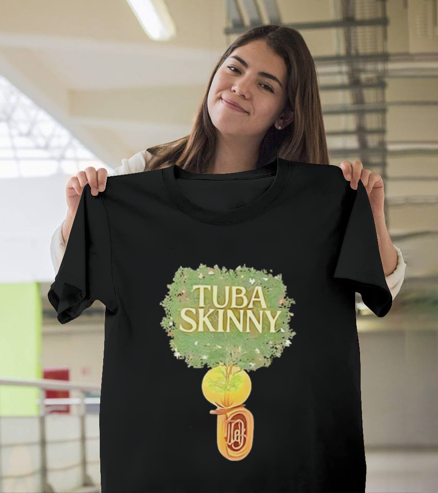 Tuba Skinny Tree And Tuba T-Shirt
