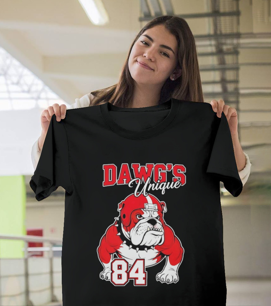 Ladd McConkey 84 Georgia Bulldogs Dawg's Unique Football Fan Gear T-Shirt