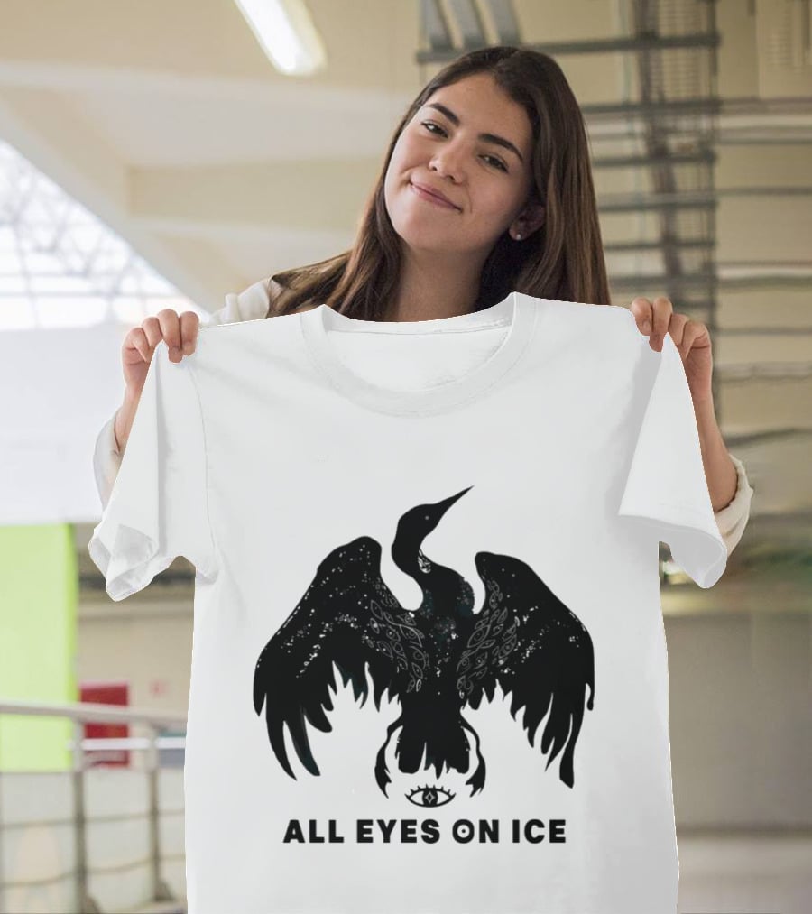 All Eyes On ICE Minnesota Rebel Loon Bird T-Shirt