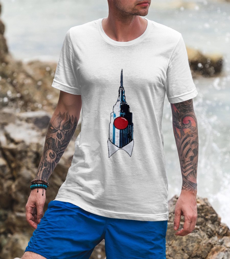 Clown Nose Empire State Building New York City T-Shirt