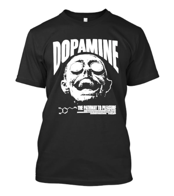 Dopamine The Pathway To Pleasure Molecular Formula Head T-Shirt