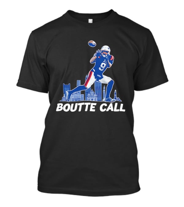Kayshon Boutte Call New England Patriot Football City Skyline T-Shirt