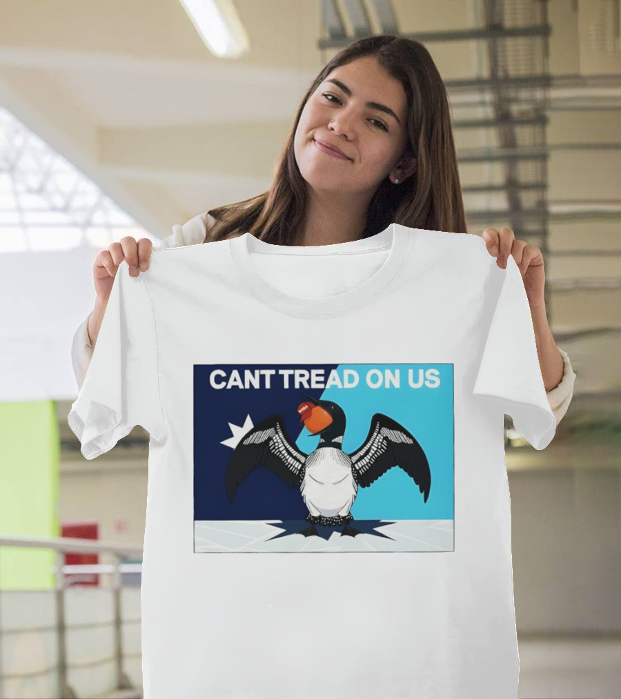 Can't Tread On Us MN State Bird Loon Protest Star T-Shirt
