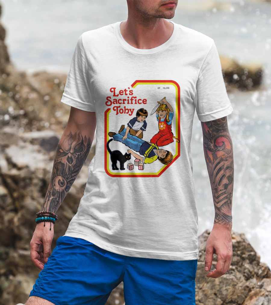 Let's Sacrifice Toby Steven Rhodes Retro Game T-Shirt