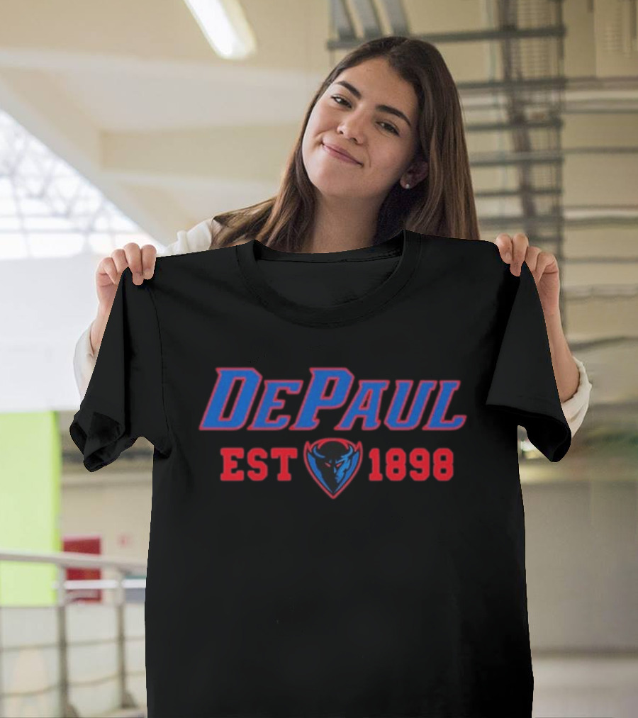 DePaul Blue Demons EST 1898 T-Shirt