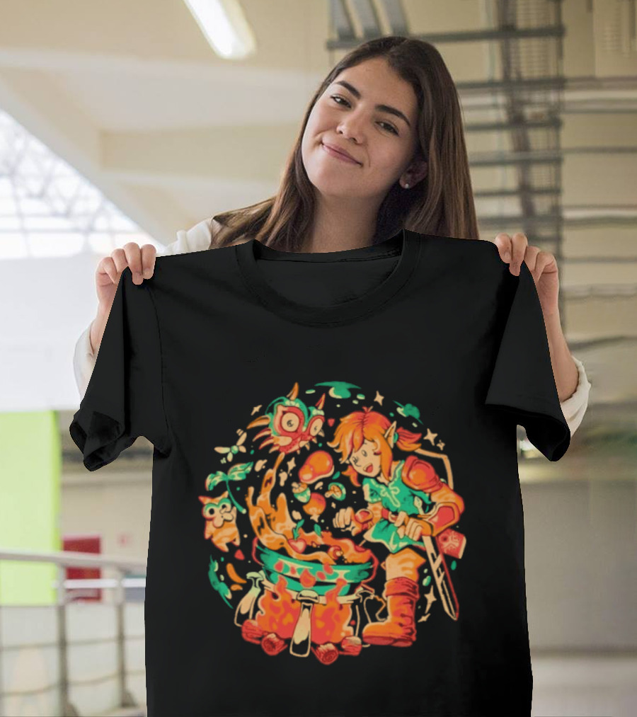 The Legend Of Stew Cooking Adventure Fantasy T-Shirt