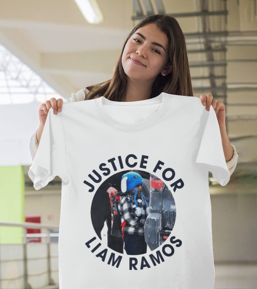 Justice For Liam Ramos Abolish Ice Protest T-Shirt