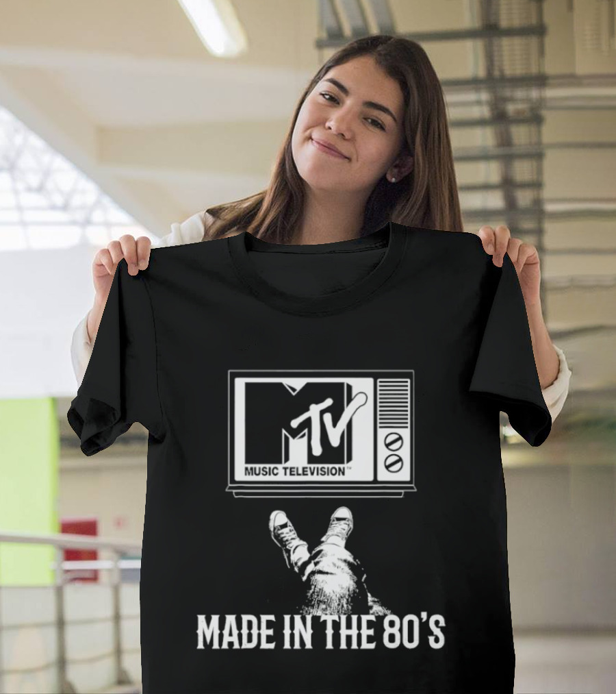 MTV Music Television Vintage Made In The 80's T-Shirt