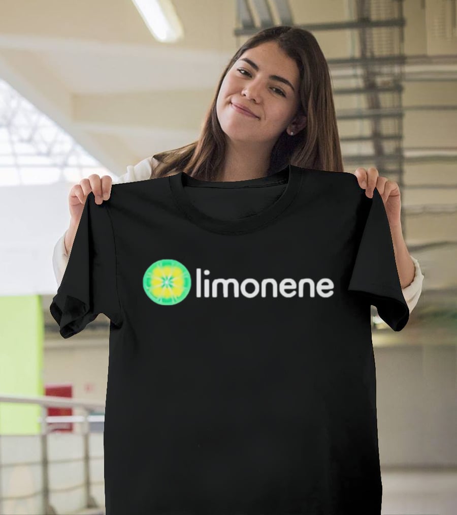 Limonene Citrus Slice Green Yellow T-Shirt