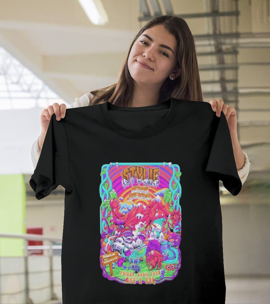 Stylie Beheading Idie Heads Live Moe's BBQ Englewood CO April 10 2026 T-Shirt