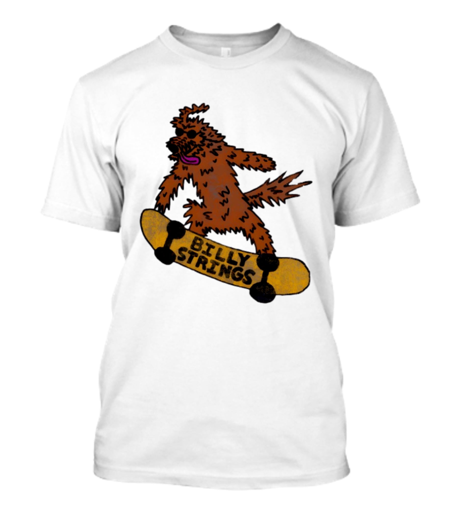 Billy Strings Skateboarding Dog T-Shirt