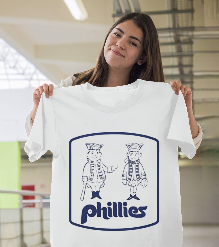 Philadelphia Phillies 1976 Vintage Mascots Baseball Team Clothing T-Shirt