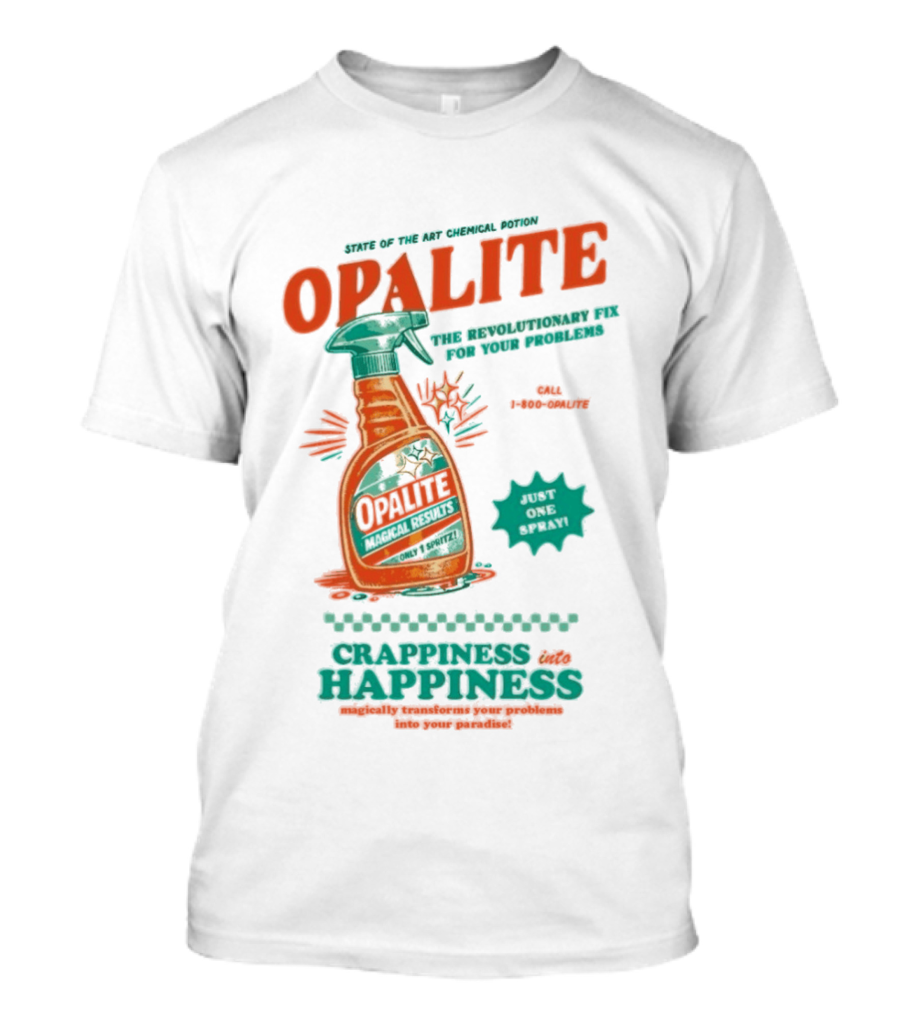 Opalite State Of The Art Chemical Potion Craftiness And Happiness T-Shirt