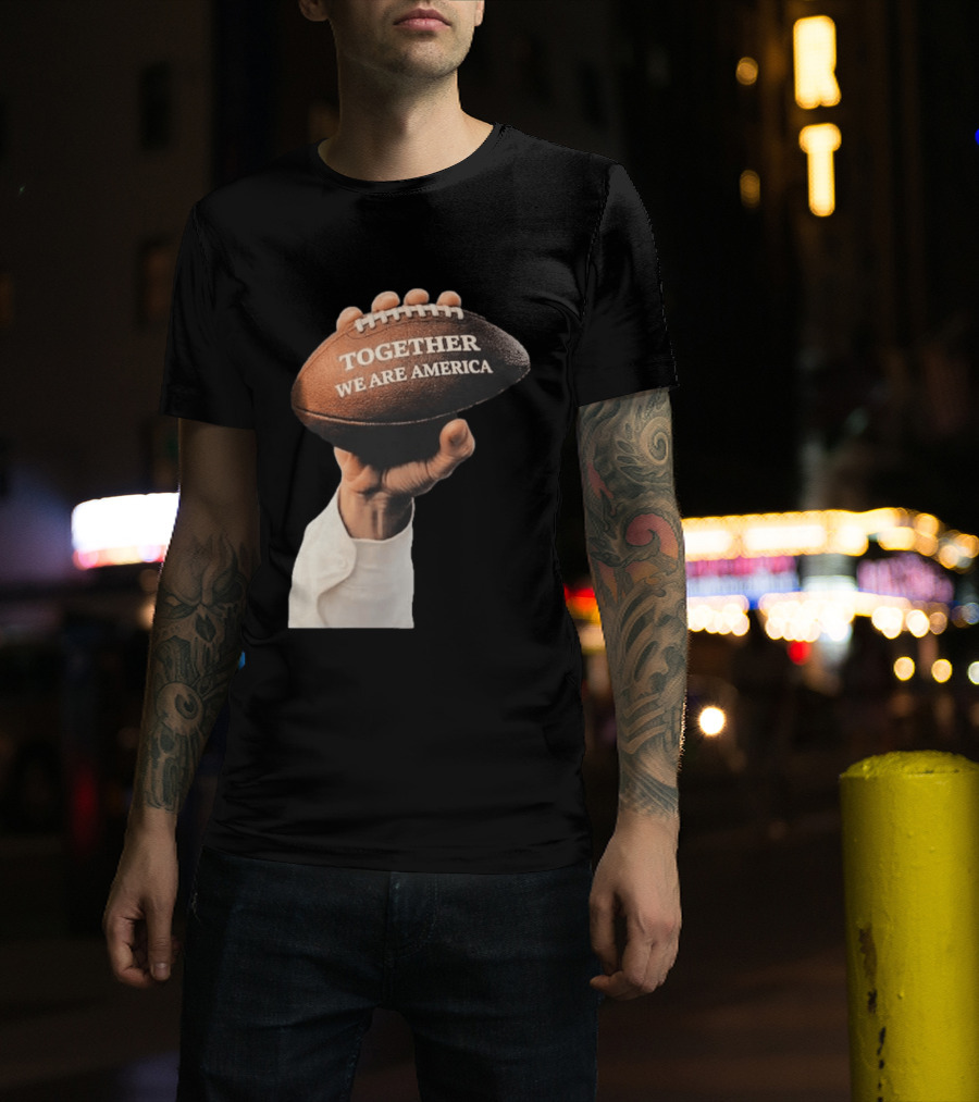 Bad Bunny Together We Are America 2026 Football Collaboration T-Shirt