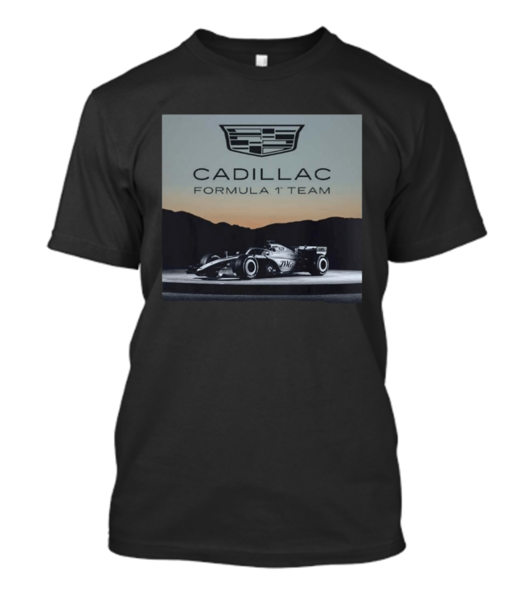 Cadillac Formula 1 Team Debut Car Closer Look Racing Concept T-Shirt