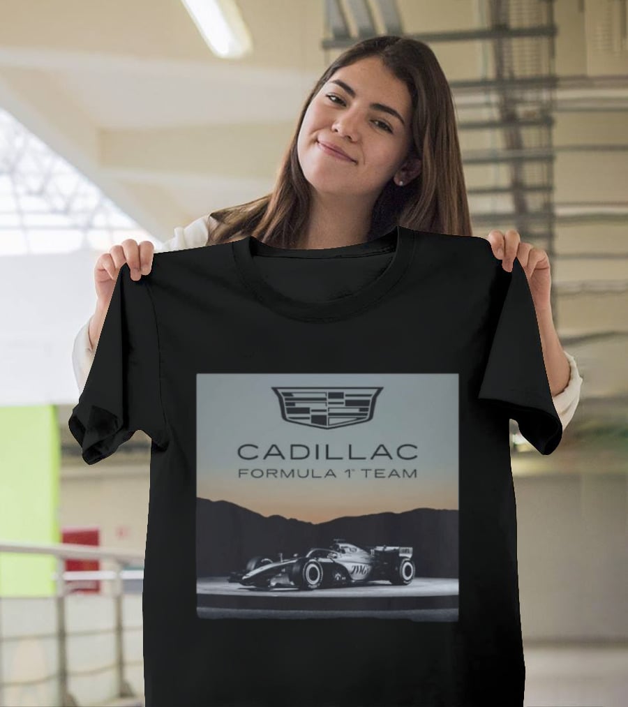 Cadillac Formula 1 Team Debut Car Closer Look Racing Concept T-Shirt
