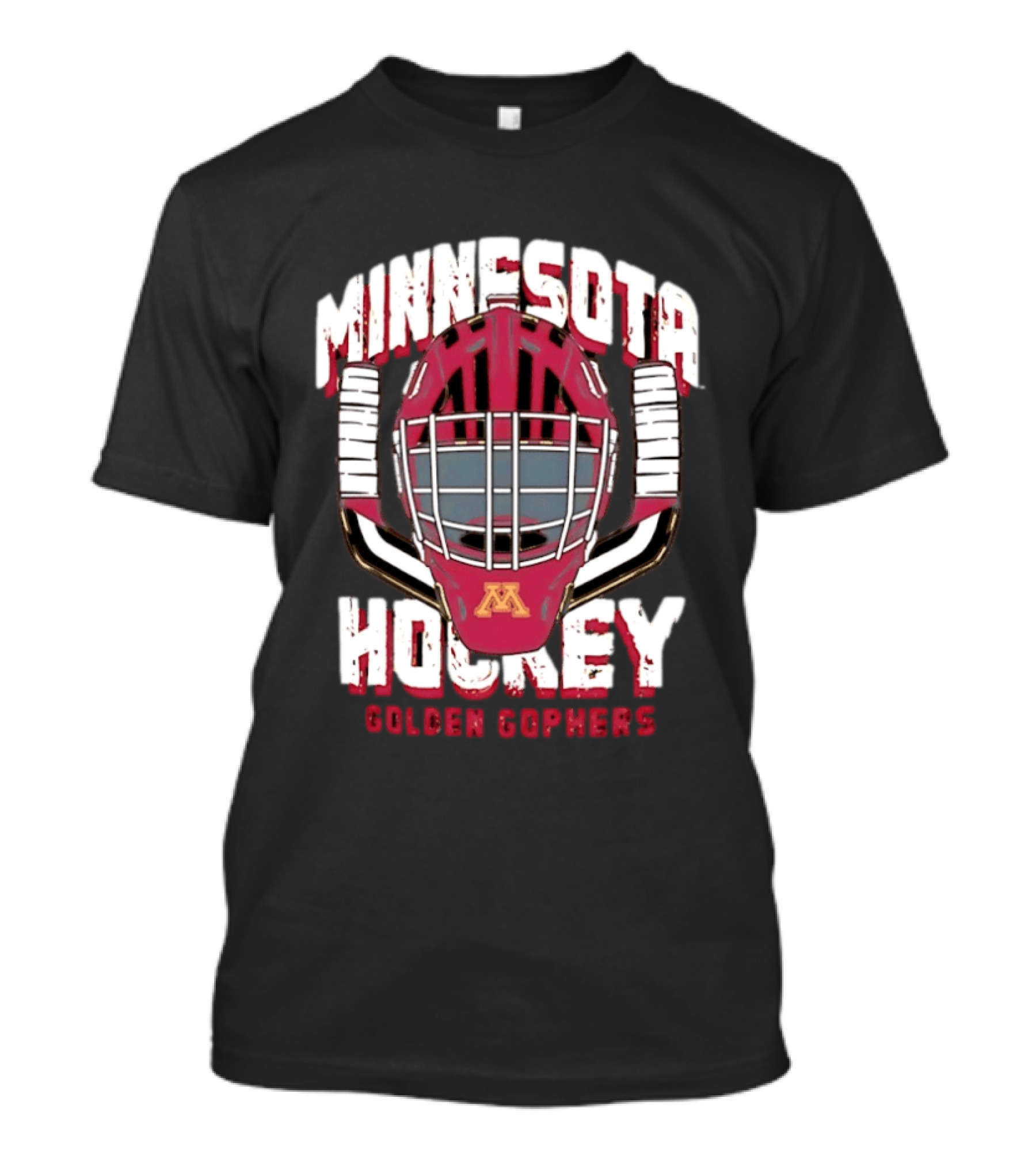 Minnesota Hockey Golden Gophers Mask T-Shirt