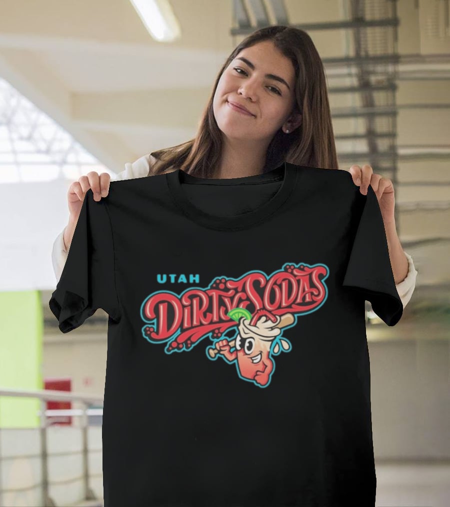 2026 Salt Lake Bees Utah Dirty Sodas Cream T-Shirt