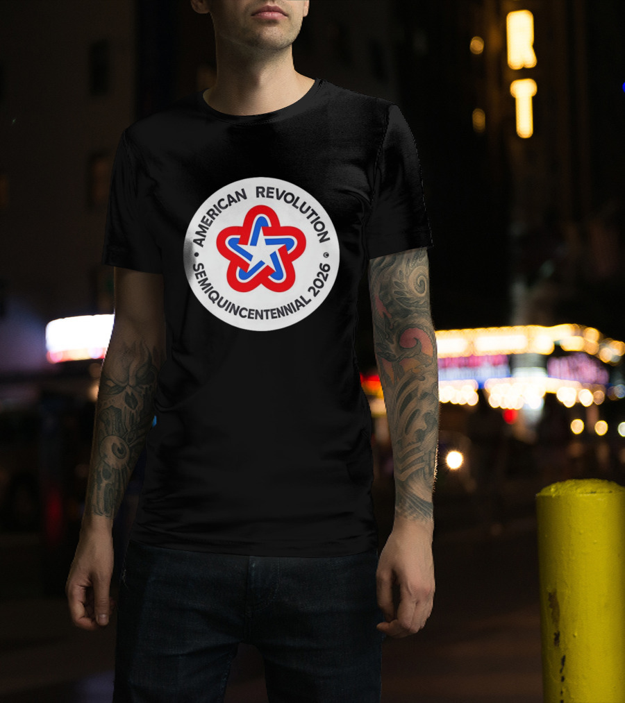 American Revolution Semiquincentennial 2026 Star T-Shirt