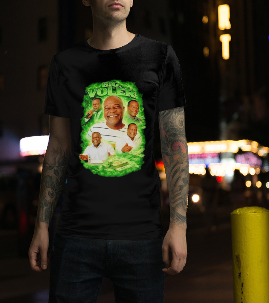 Big Voler Smiling Persona With Money And Singing T-Shirt