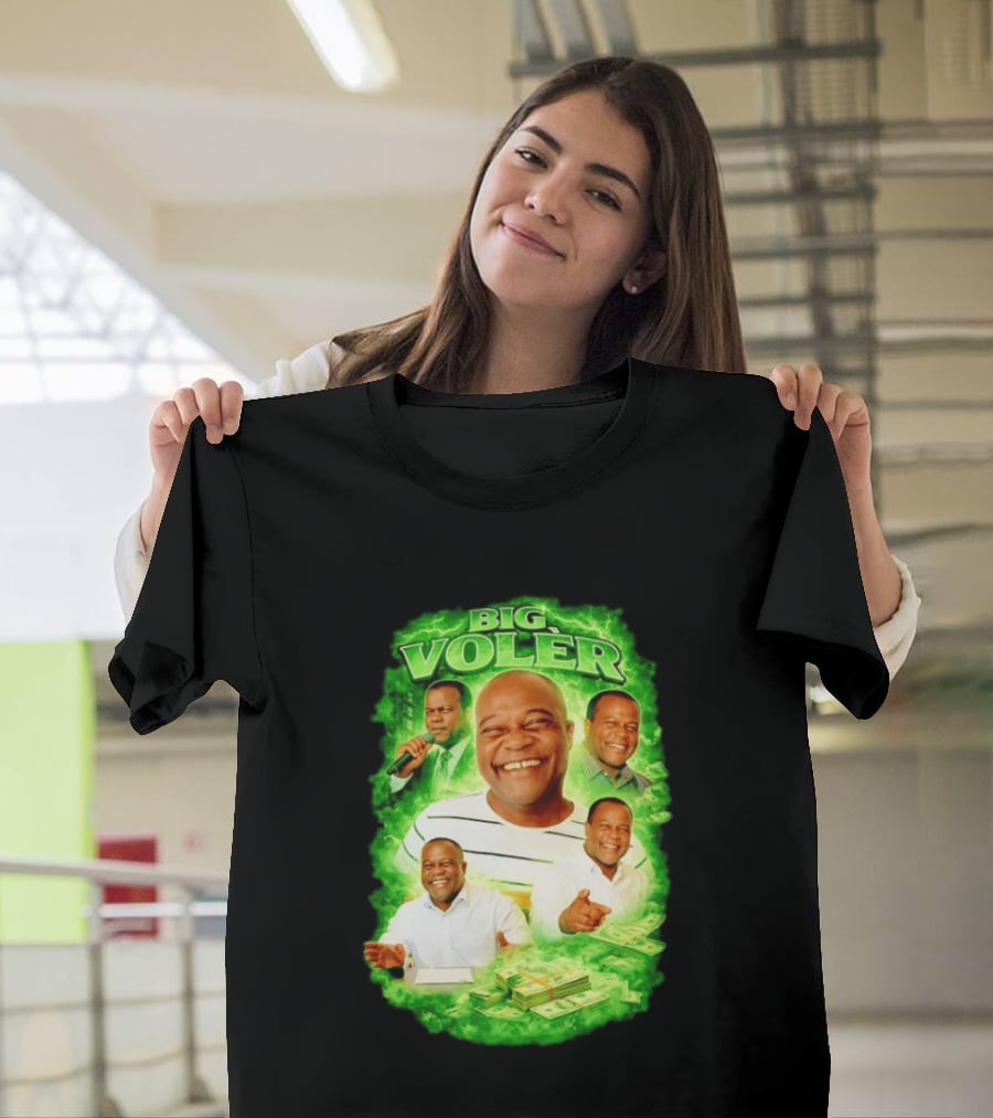 Big Voler Smiling Persona With Money And Singing T-Shirt