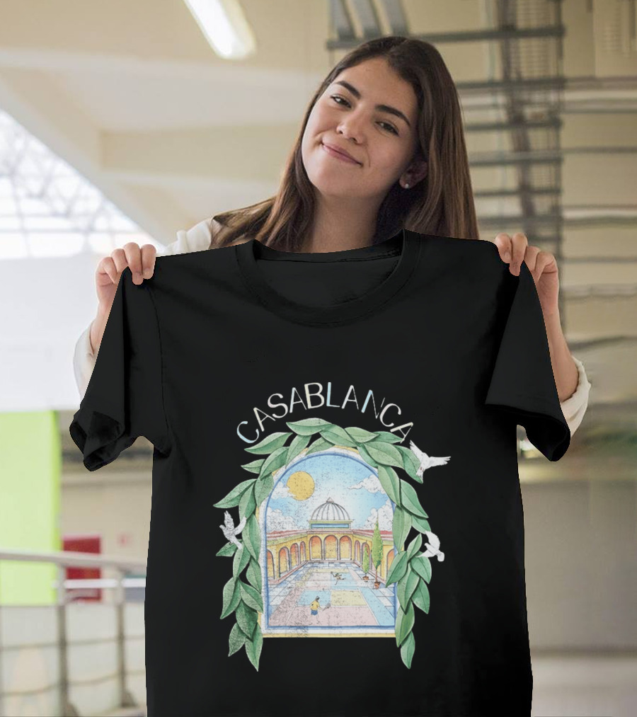 Casablanca L'Arche De Tennis Courtyard T-Shirt