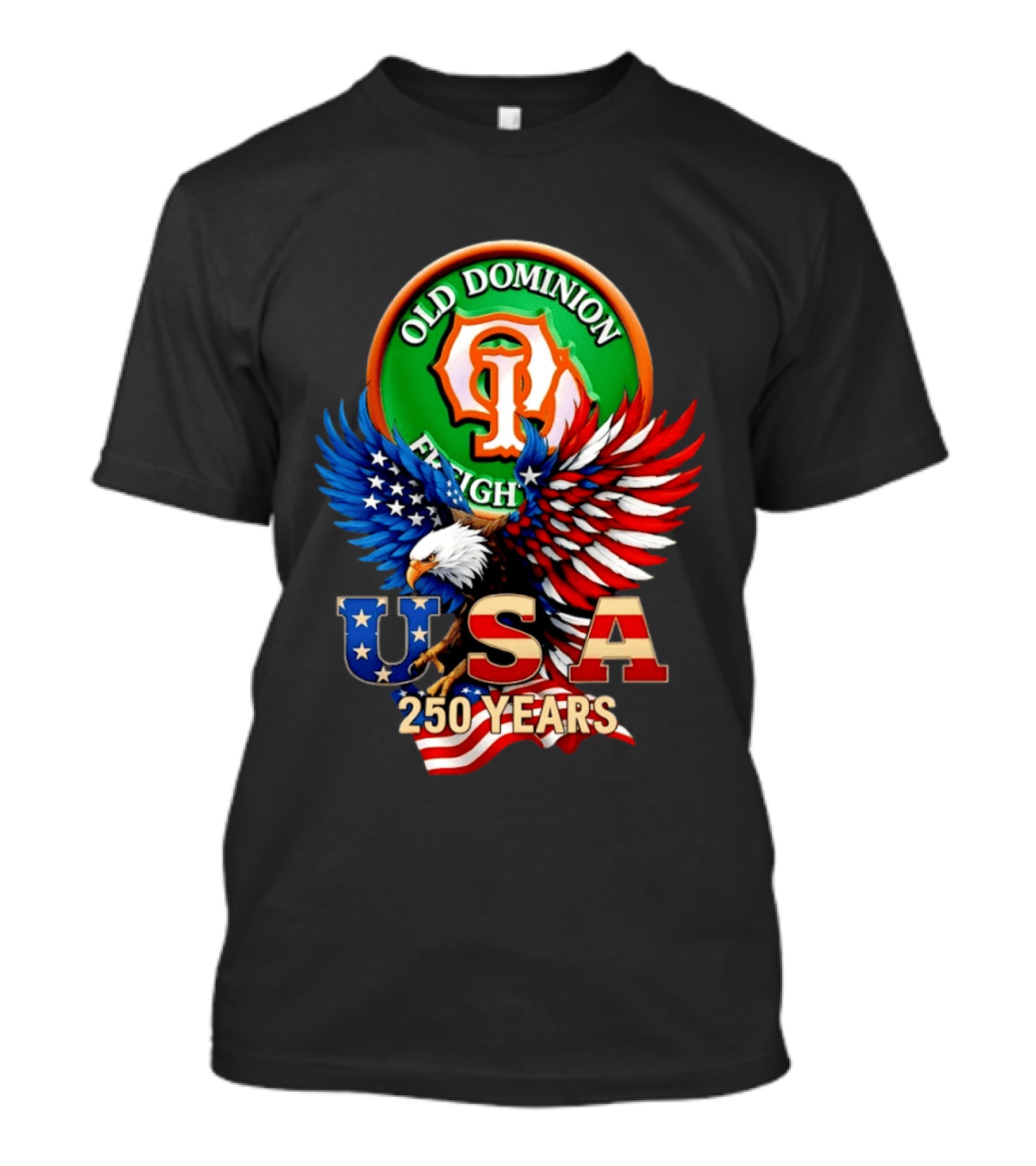 Old Dominion Freight Eagle USA 250 Years T-Shirt