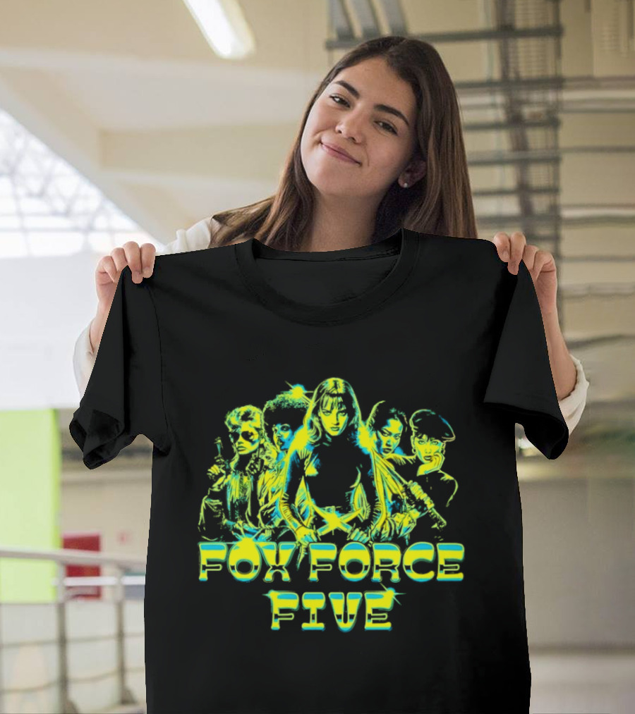 Fox Force Five Pulp Fiction Inspired Team T-Shirt