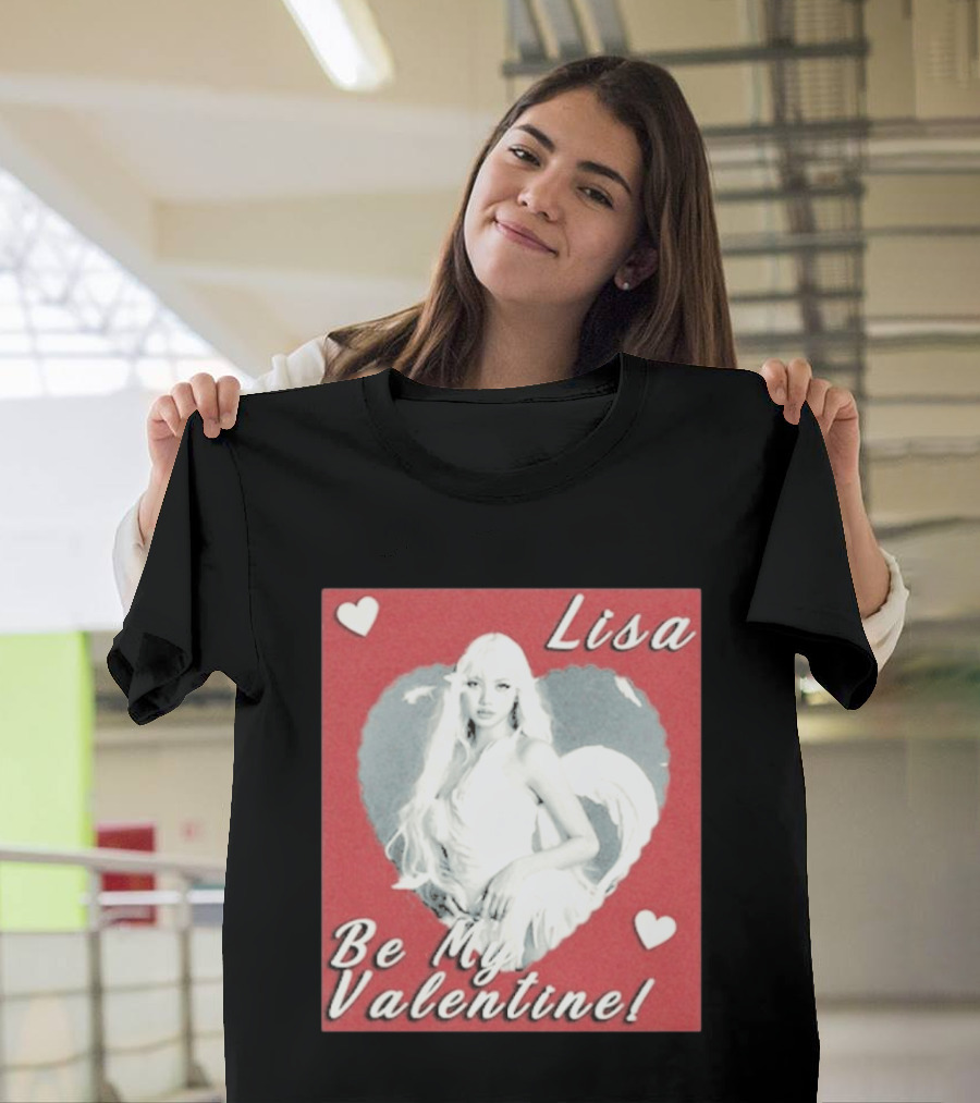 Lisa Be My Valentine Heart T-Shirt