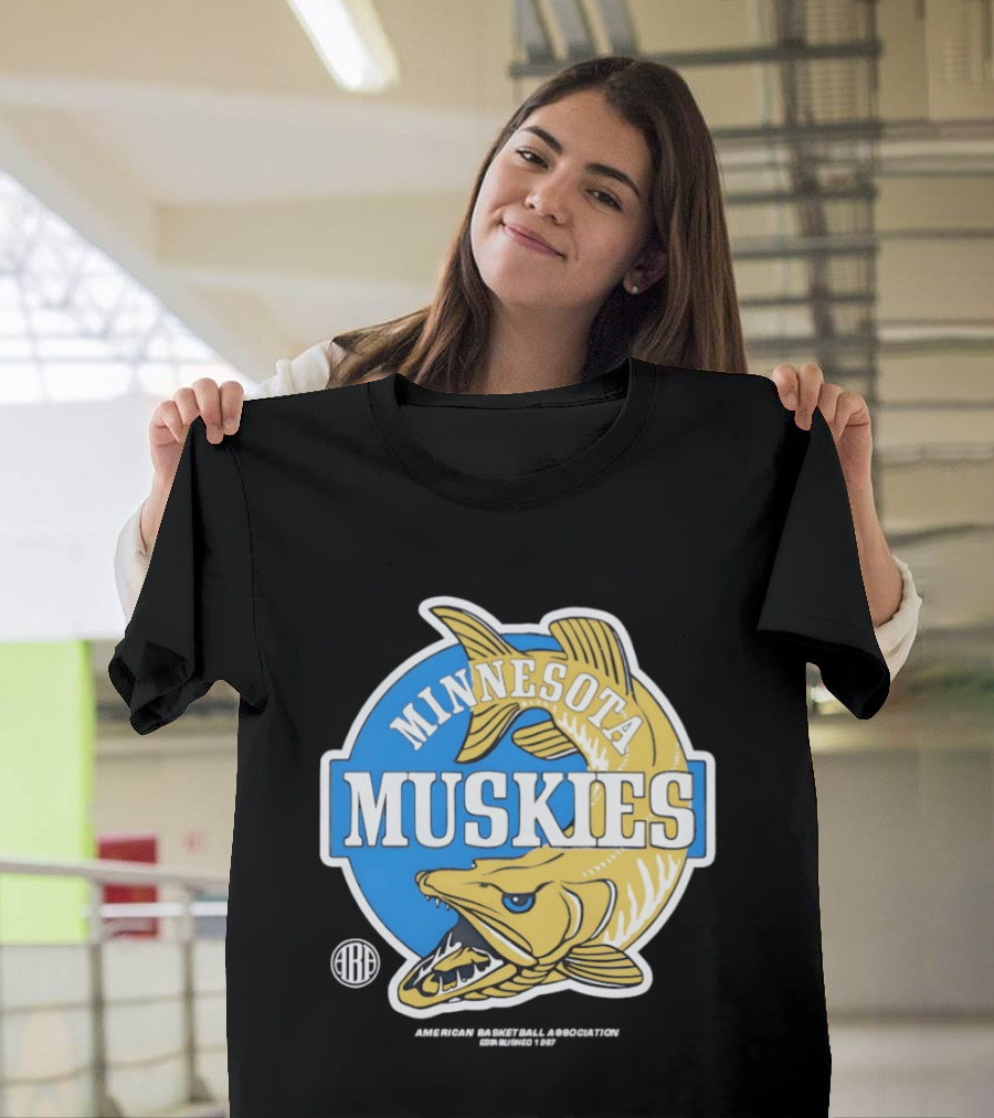 Minnesota Muskies ABA 1967 Vintage Team T-Shirt