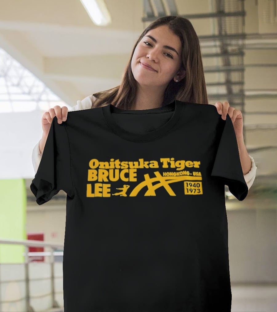 Onitsuka Tiger Bruce Lee Hongkong USA 1940 1973 T-Shirt