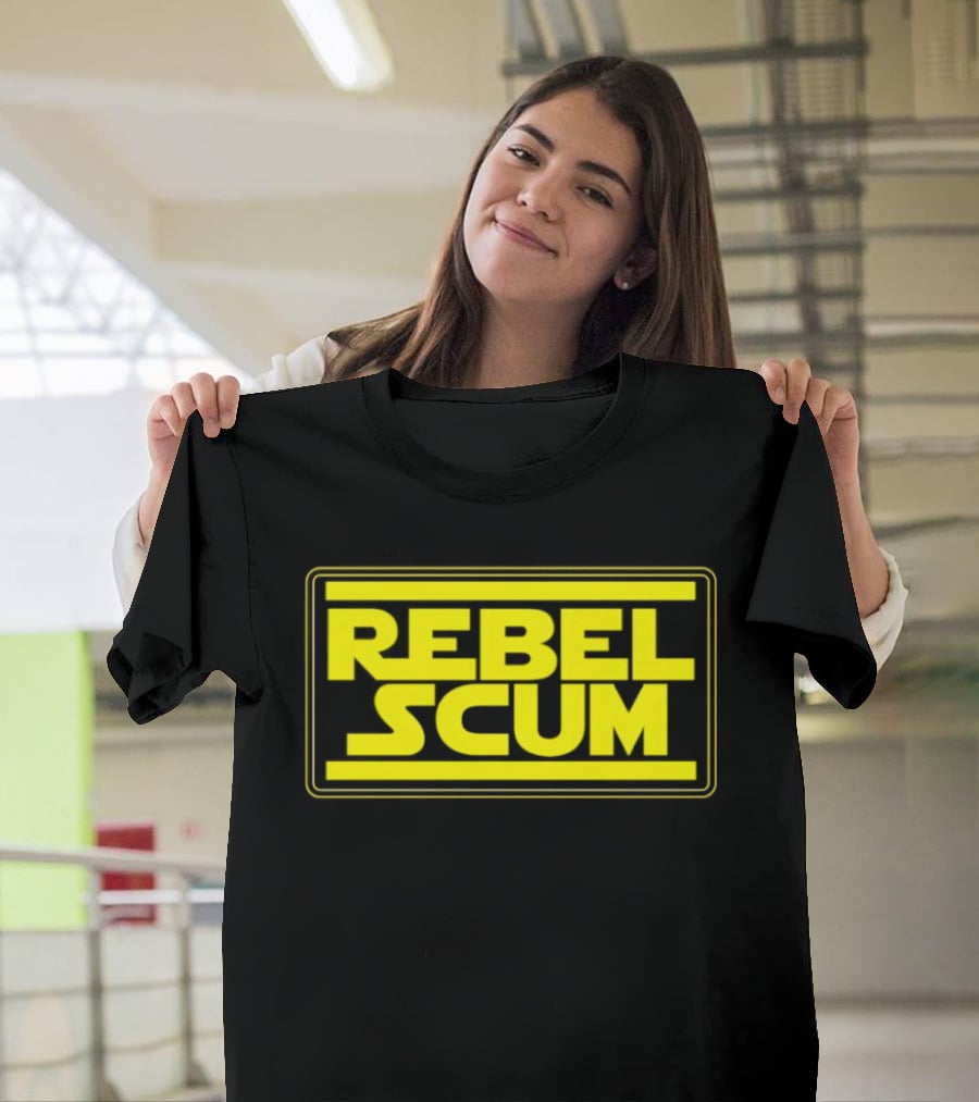 Rebel Scum Star Wars Inspired Yellow T-Shirt