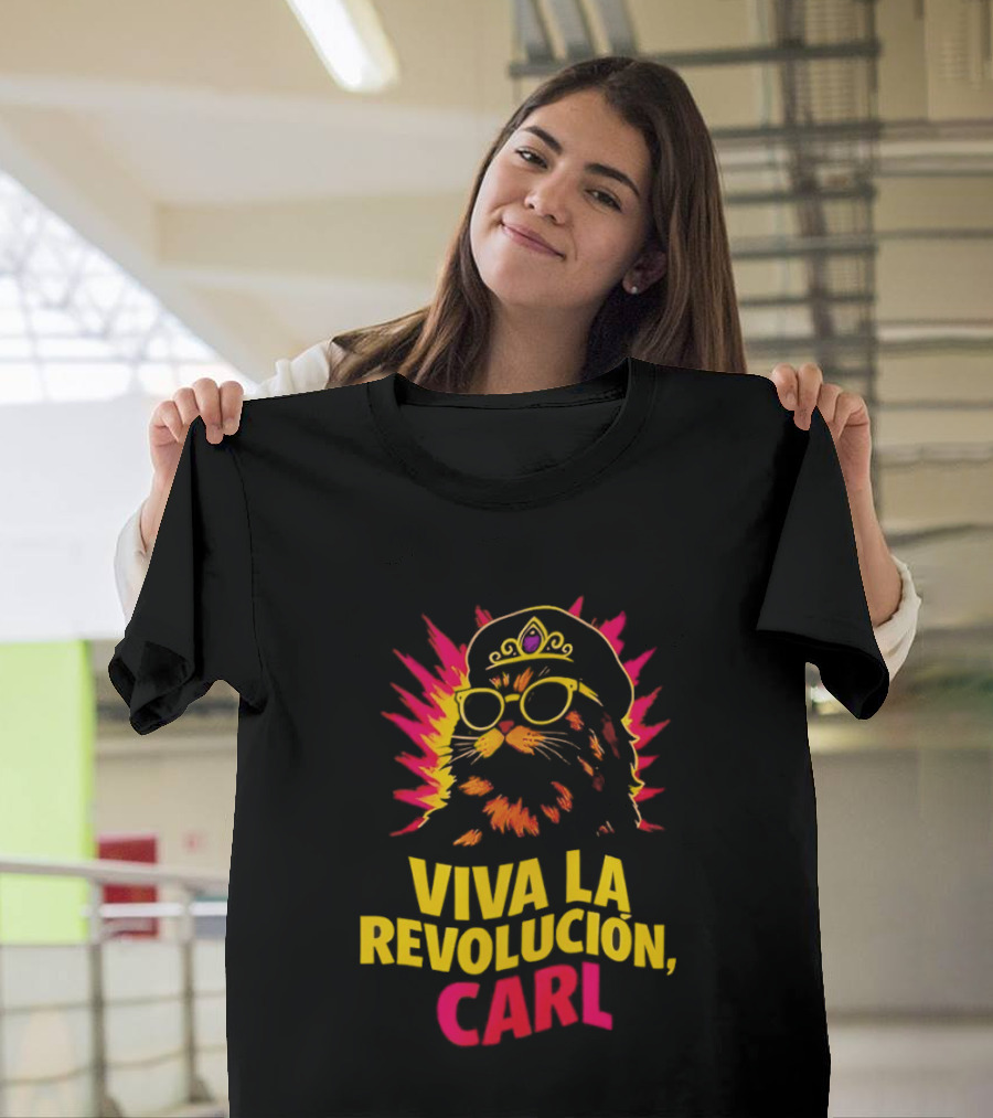 Viva La Revolucion Carl Dungeon Crawler Carl Cat Revolution T-Shirt