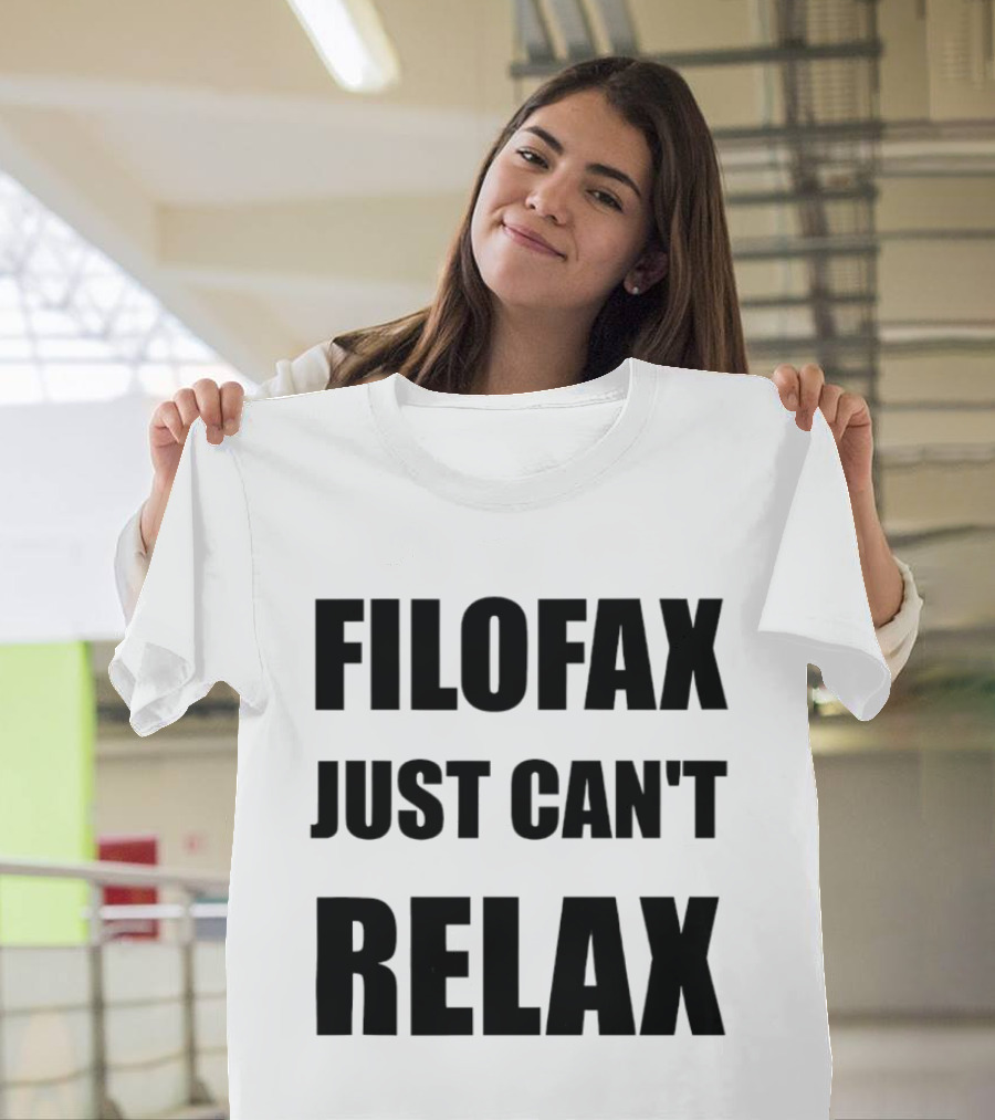 FILOFAX Just Can't Relax T-Shirt