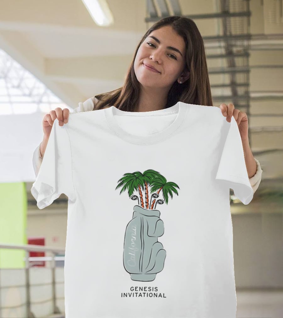 Genesis Invitational California Golf Bag Palms T-Shirt