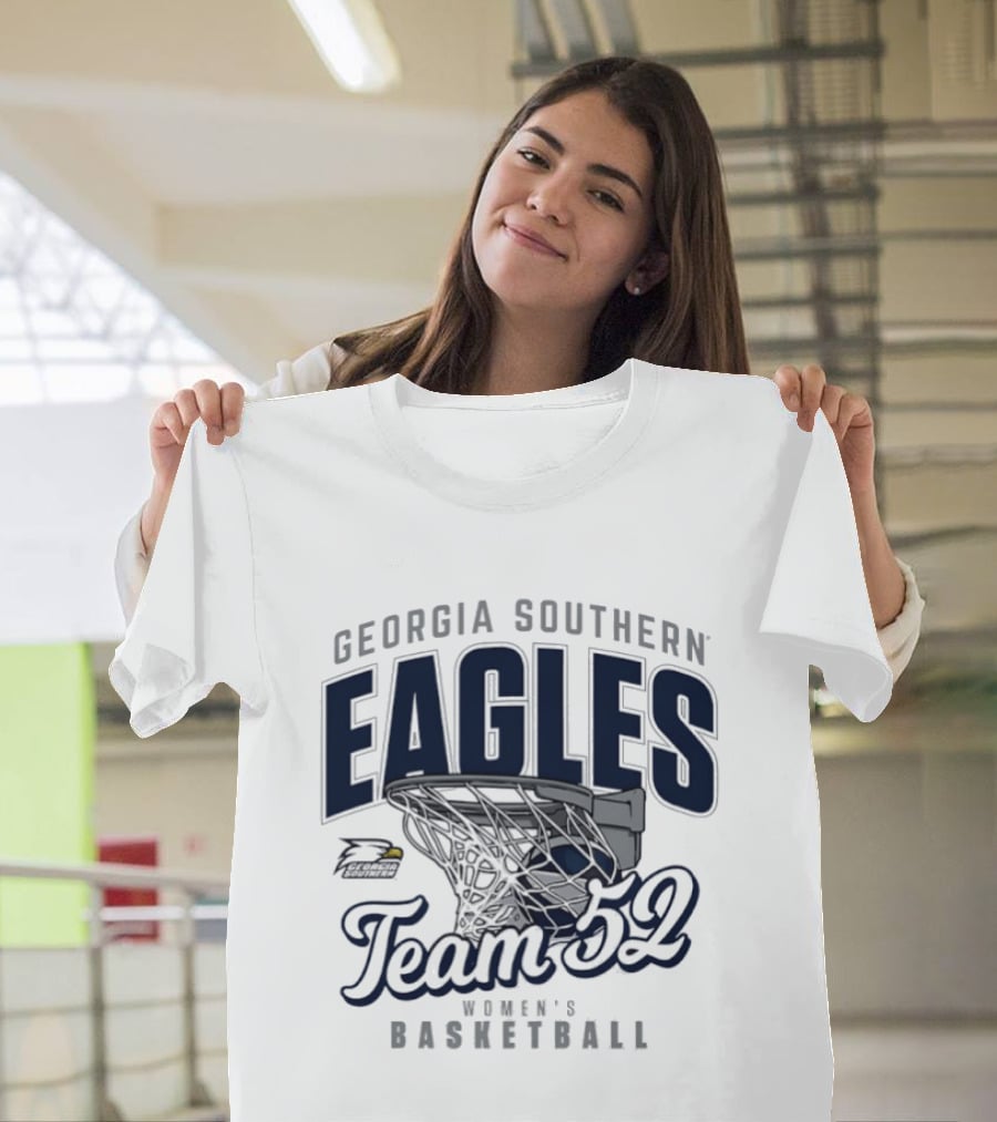 Georgia Southern Eagles Basketball Team 52 Women's NCAA T-Shirt