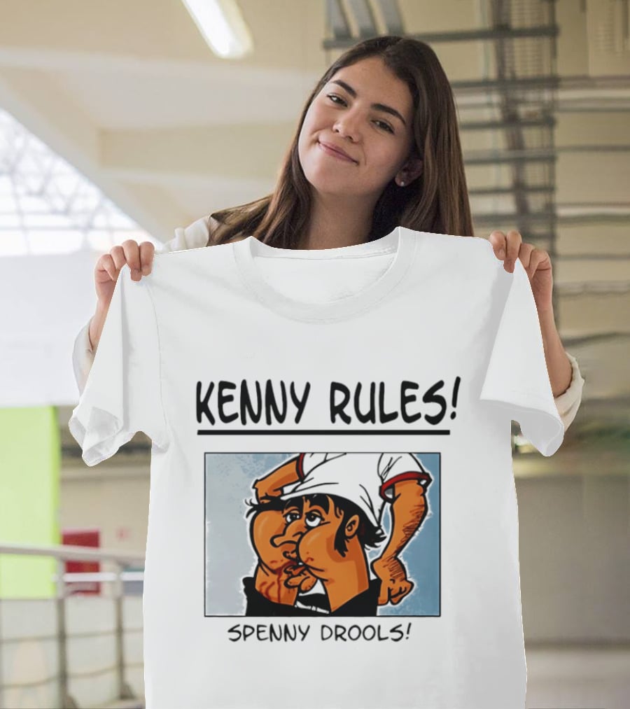 Kenny Rules Spenny Drools Cartoon Rivalry T-Shirt