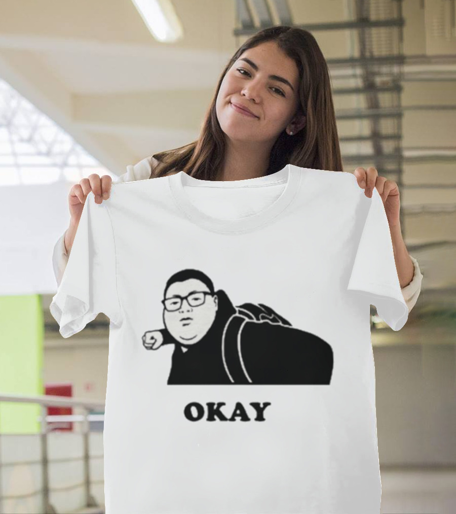 Young Man Okay Anti ICE Protest Okay Punching Gesture T-Shirt