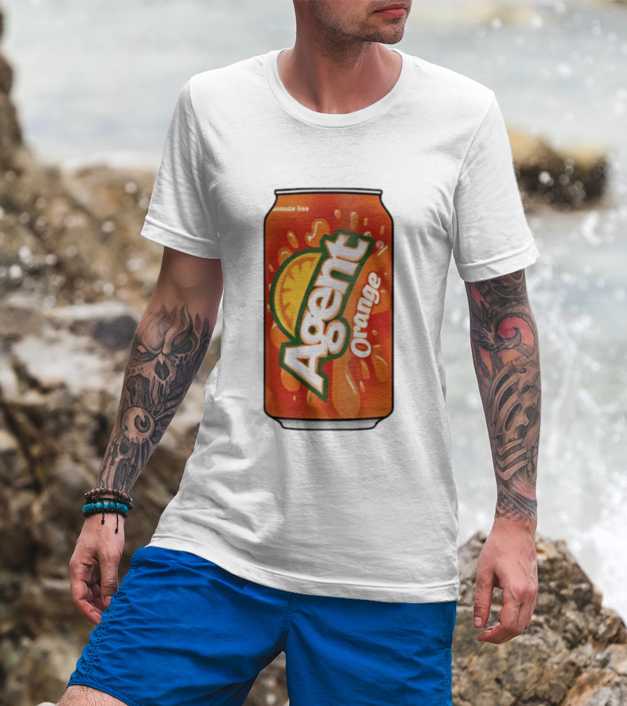 Agent Orange Soda Can T-Shirt