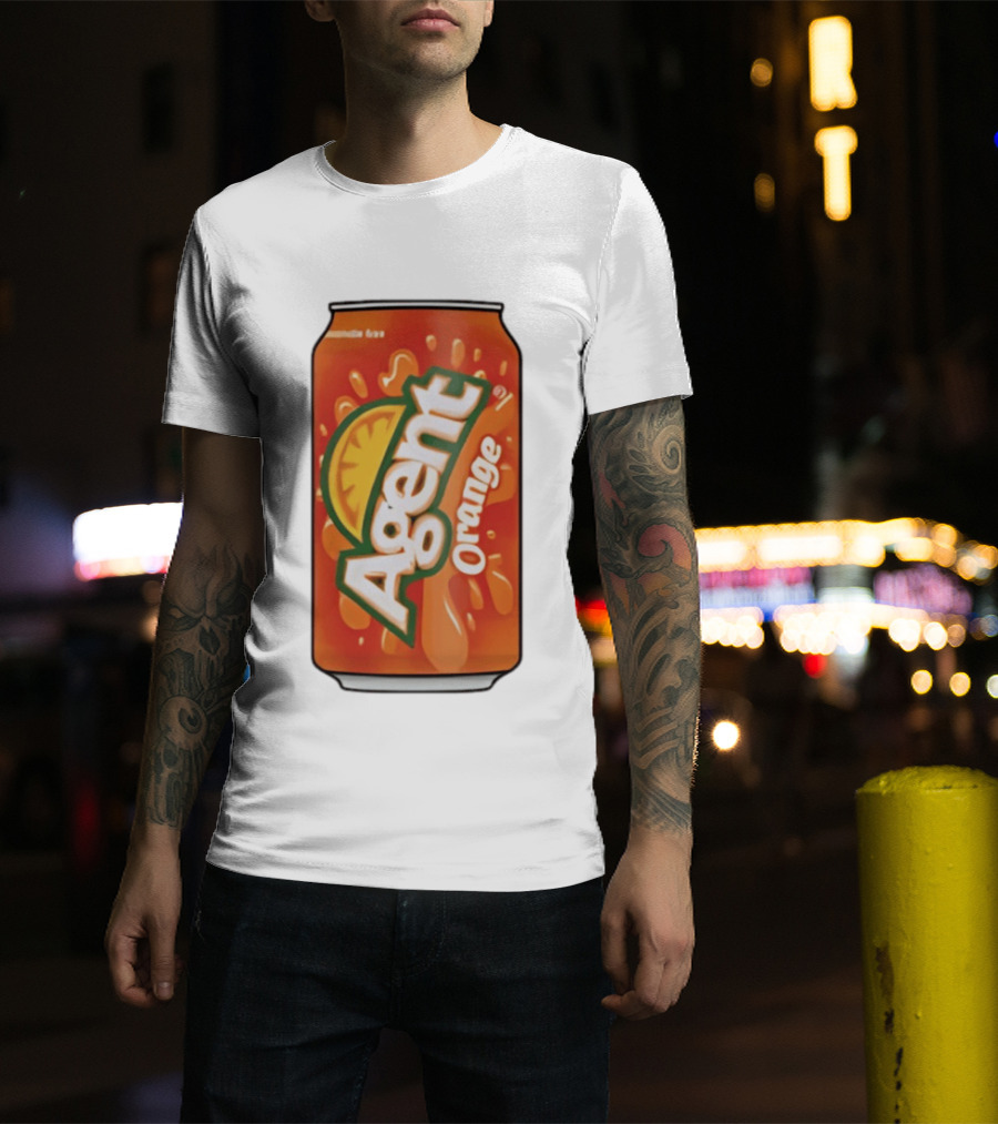 Agent Orange Soda Can T-Shirt