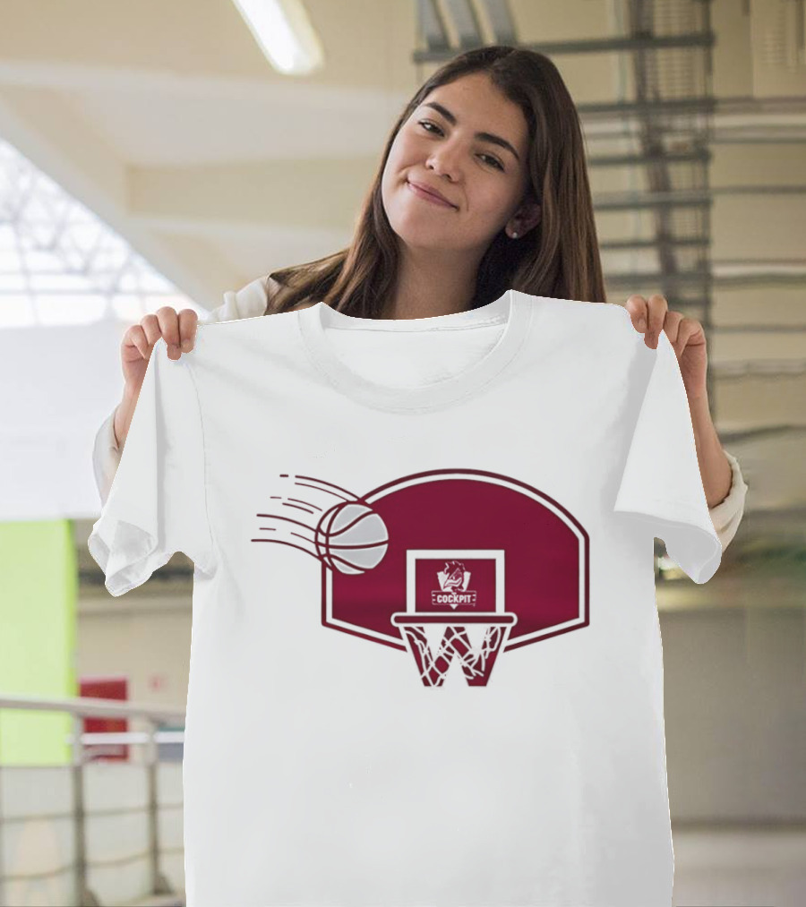 South Carolina Gamecocks Basketball Backboard Basketball Hoops T-Shirt