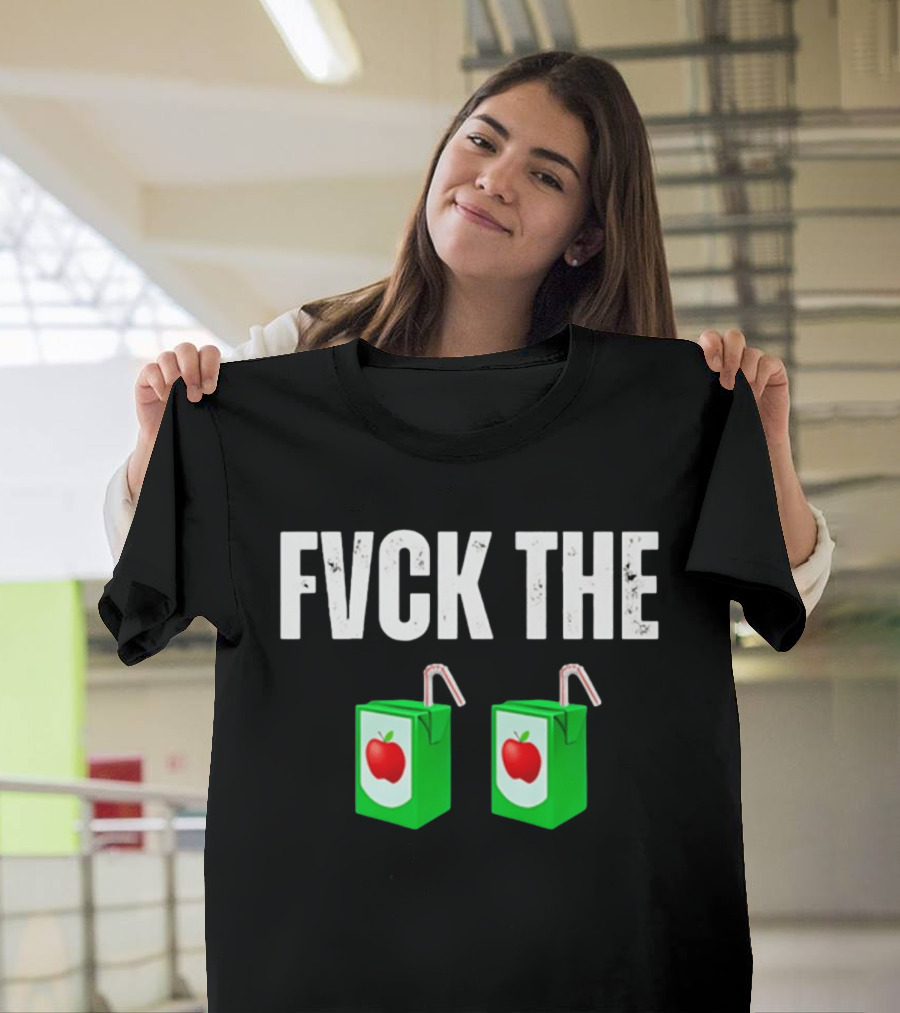 Fvck The Juice Apple Box Duo Drink Packers T-Shirt