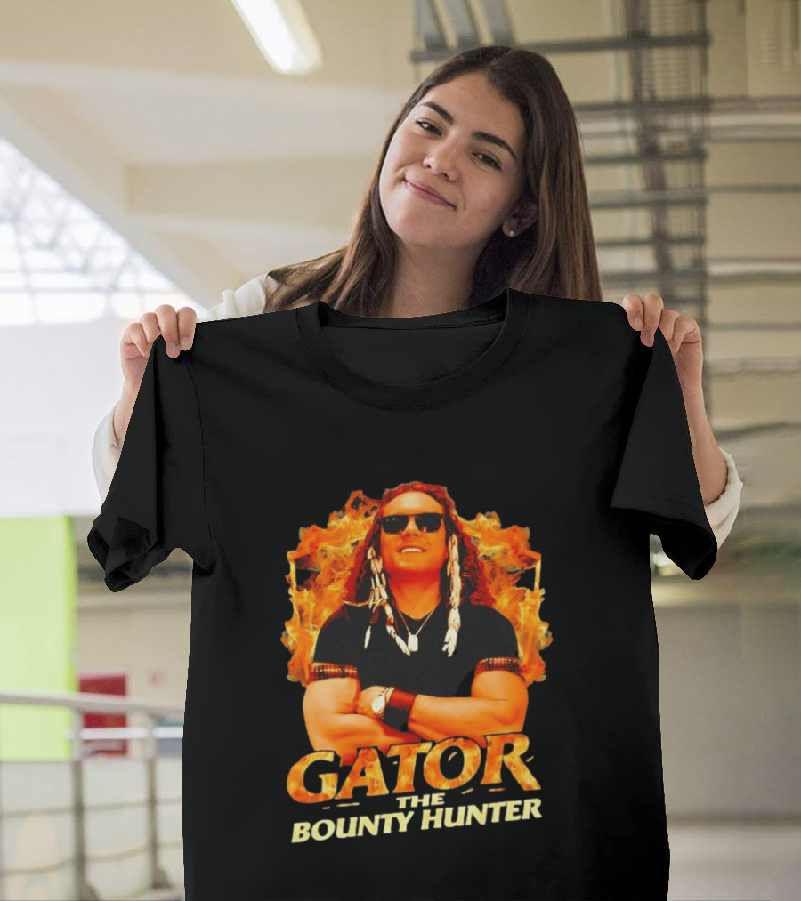 Gator The Bounty Hunter Flame T-Shirt