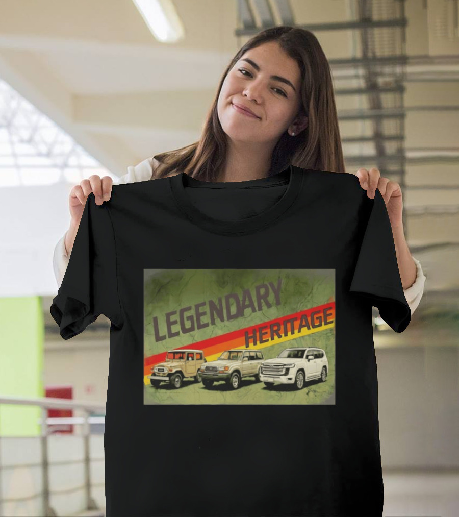 Legendary Heritage Classic And Modern SUV Evolution T-Shirt