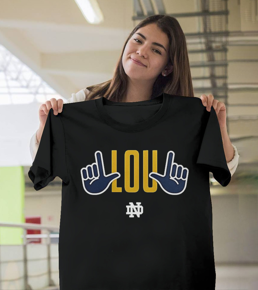 Lou Holtz Notre Dame Irish Legend ND T-Shirt