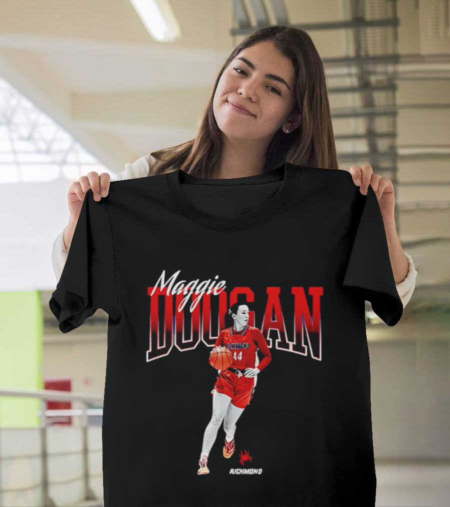 Maggie Doogan Richmond Basketball Number 44 T-Shirt