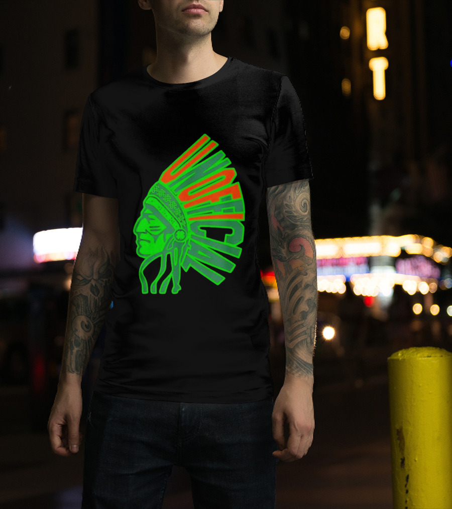 Illinois Fighting Illini Unofficial St. Patrick's Day Chief Illiniwek T-Shirt