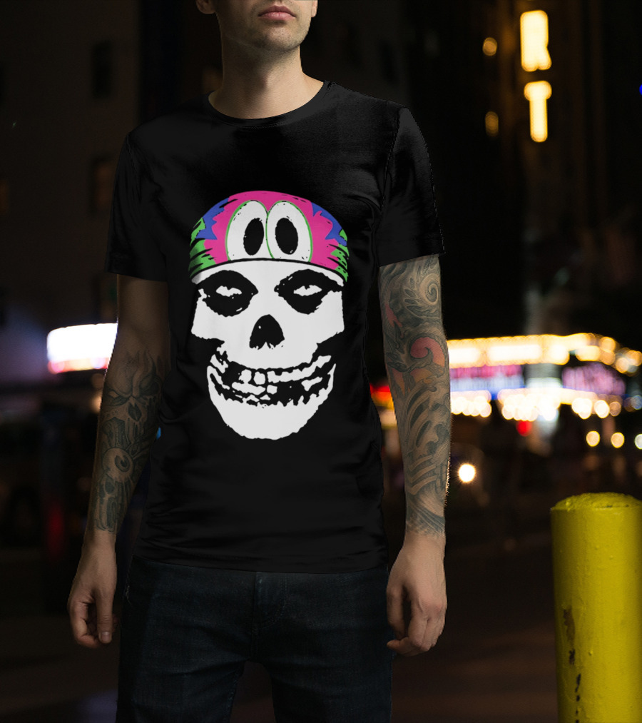 Misfits Phillies Phanatic Skull Mashup T-Shirt